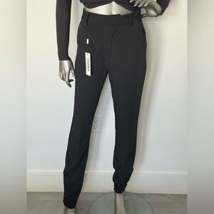 L'AGENCE Midnight Black Pants